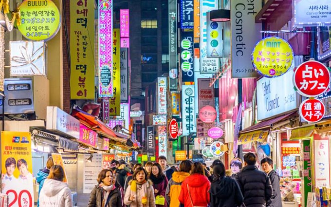 Mua sắm và làn sóng Hàn Quốc