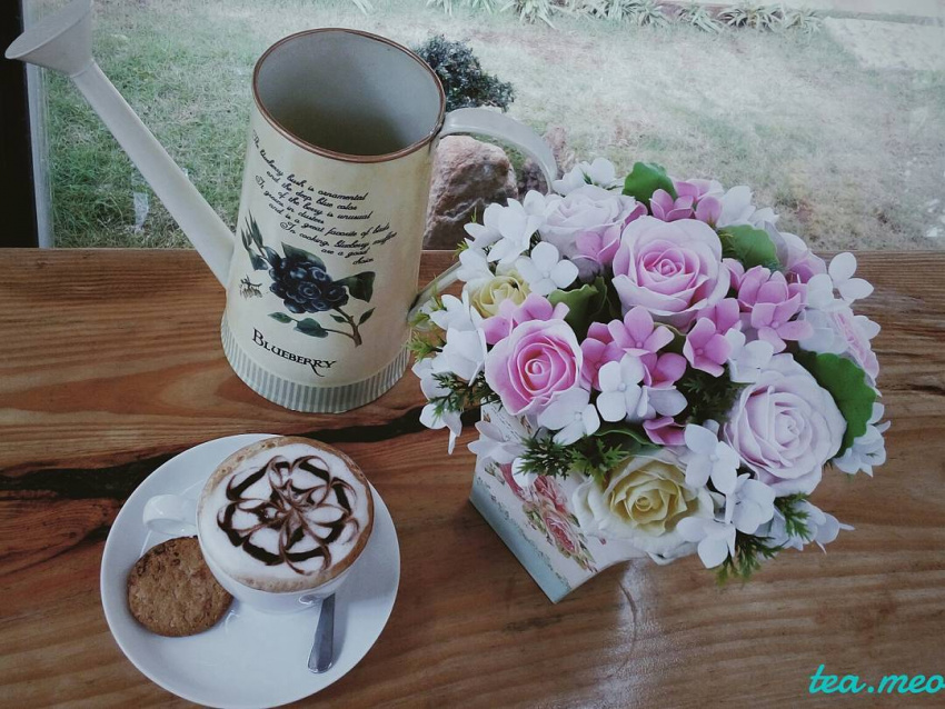 la vie en rose coffee, phát hiện quán café mang đậm phong cách pháp cổ điển giữa vũng tàu