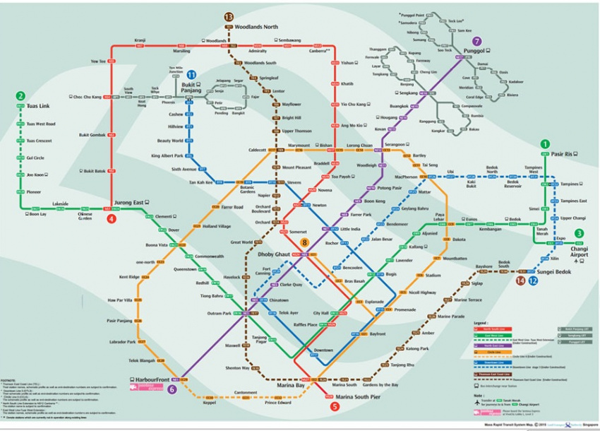 du lịch singapore, mrt singapore, kinh nghiệm đi tàu điện ngầm mrt khi du lịch singapore cho người mới