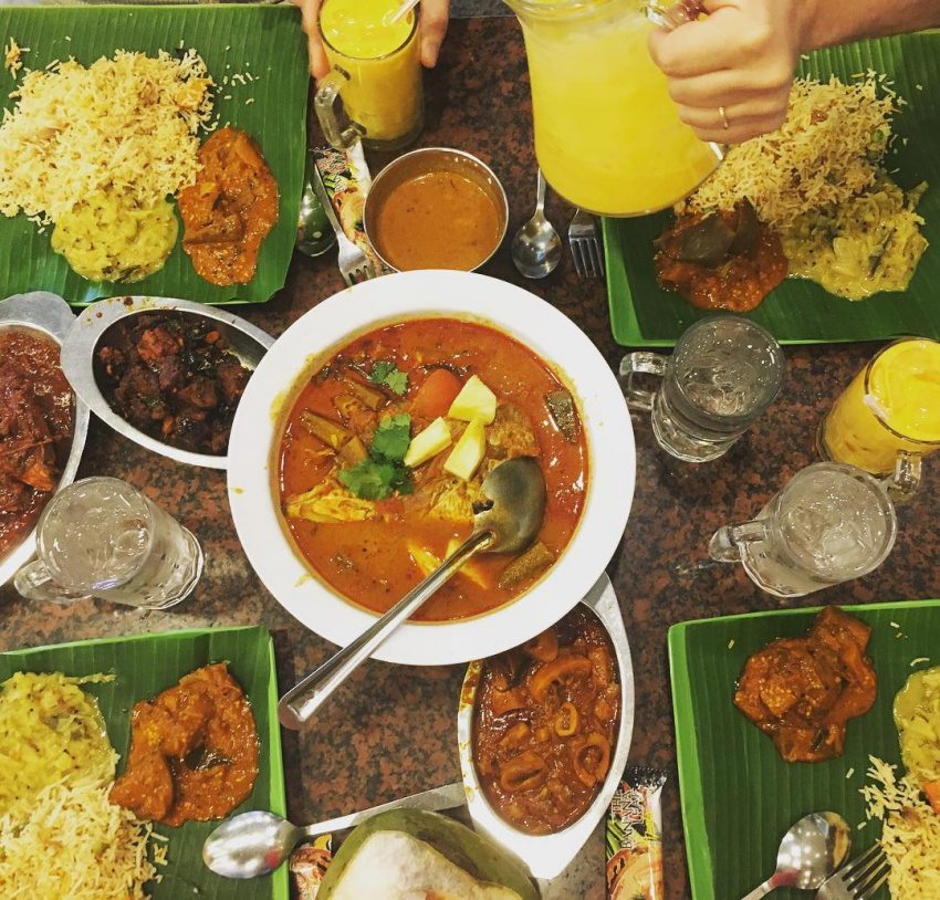 Khám phá Tiểu Ấn Độ khi du lịch Singapore qua các nhà hàng ẩm thực