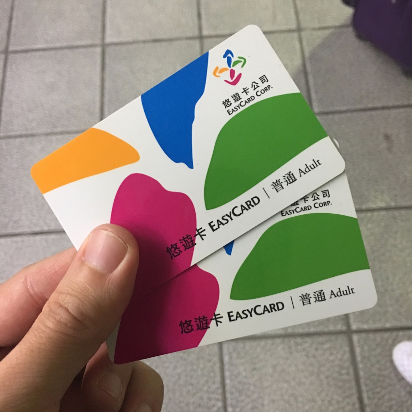 Hướng dẫn chi tiết sử dụng thẻ Easycard du lịch Đài Loan
