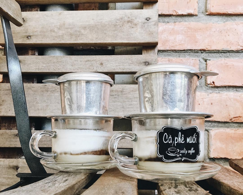 Độc lạ cà phê muối – đặc sản mới của cố đô Huế