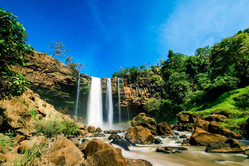 du lịch,   													top 6 thác nước đẹp nhất ở gia lai