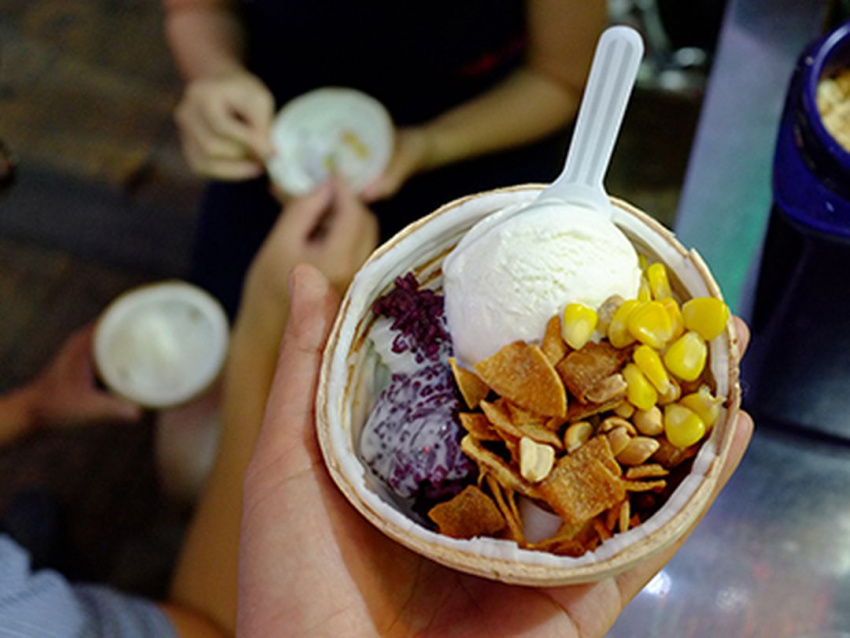 Top 5 quán kem xôi dừa Hà Nội được nhiều giới trẻ biết đớn nhất