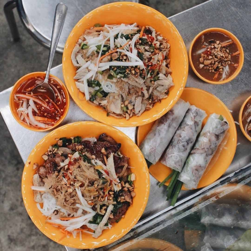 Top 5 địa chi quán bún thịt nướng ngon ở Sài Gòn nổi tiếng