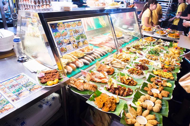 ẩm thực singapore, du lịch singapore, tổng hợp kinh nghiệm ăn uống khi du lịch singapore