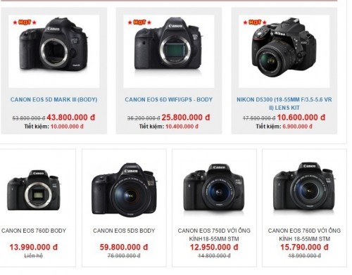 5 cửa hàng mua bán máy ảnh uy tín nhất ở huế
