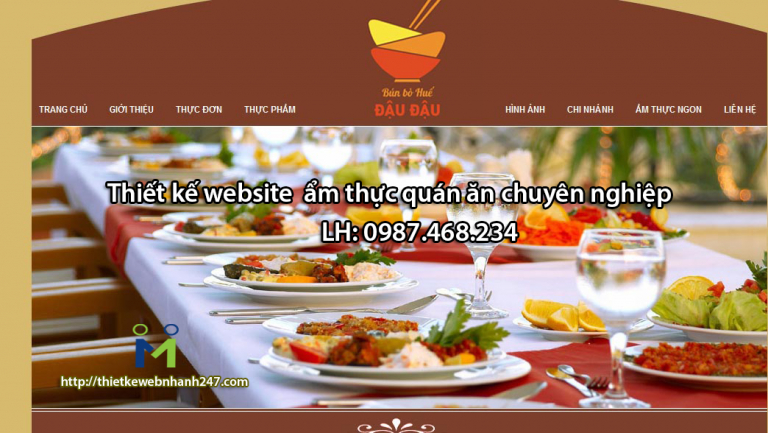 10  công ty thiết kế website ẩm thực nhà hàng chuyên nghiệp tại tp. hcm