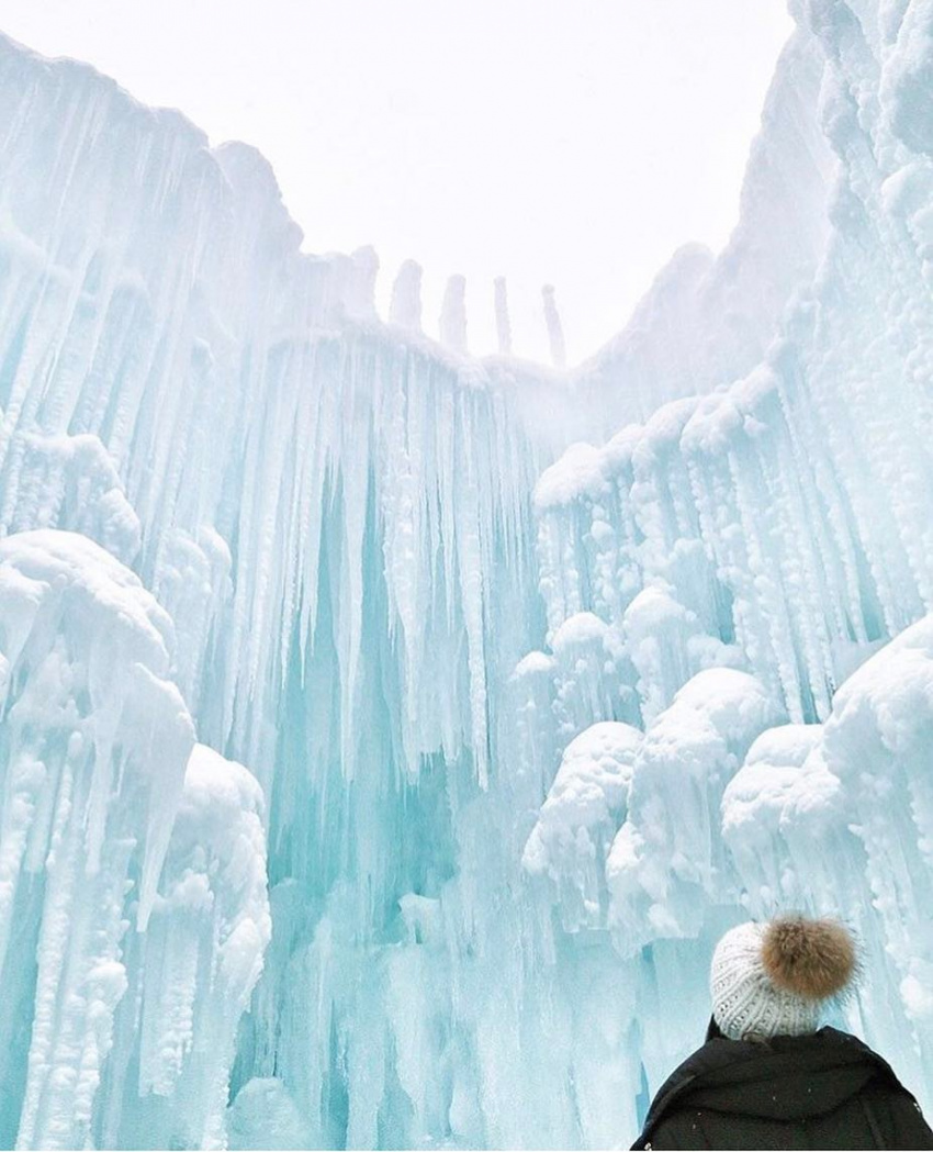 điểm đến, ice castles, sửng sốt trước “vương quốc băng giá” đẹp không góc chết, không tin có thật