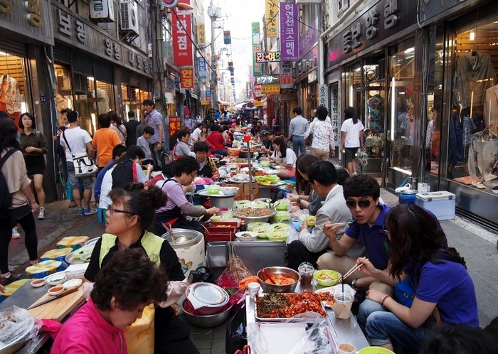 Nếu chỉ có 48 giờ ở Busan bạn cũng đủ thời gian ăn hết món ngon ở đó