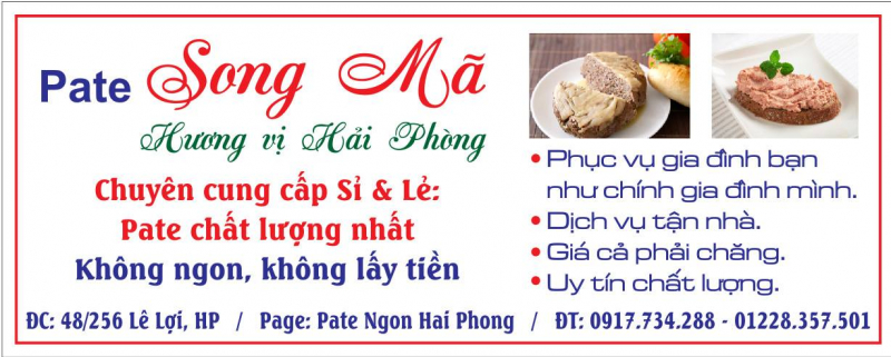 6  địa điểm bán pate ngon và chất lượng nhất hải phòng