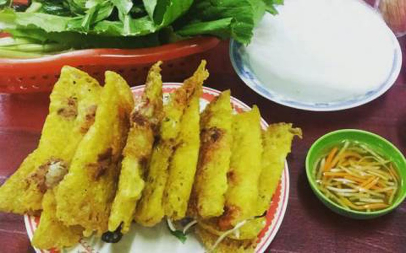 10 delicious and cheap pancake shops in Vinh city, Nghe An