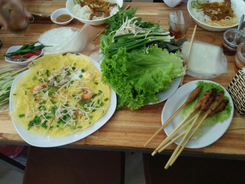 10 delicious and cheap pancake shops in Vinh city, Nghe An