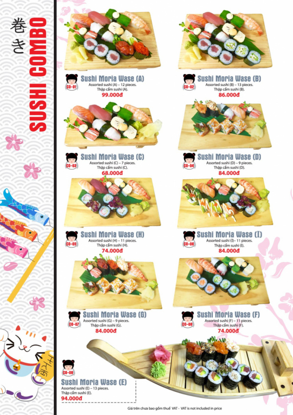 7  địa chỉ ăn sushi ngon nhất quận bình thạnh, tp. hcm