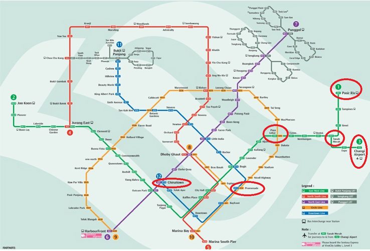 cách đi mrt singapore, du lịch singapore, hướng dẫn chi tiết cách đi mrt (tàu điện ngầm) ở singapore
