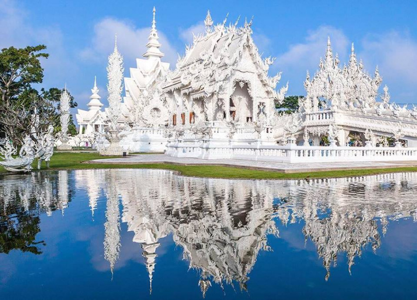 Phát hiện “Ngôi đền màu trắng” mang vẻ đẹp siêu thực gần sát VN