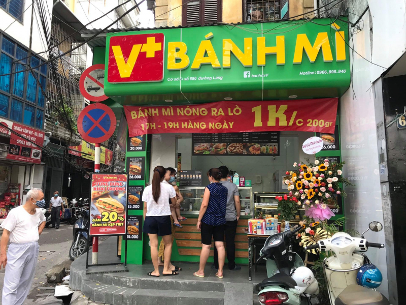 10  quán bánh mì ngon nhất quận đống đa, hà nội