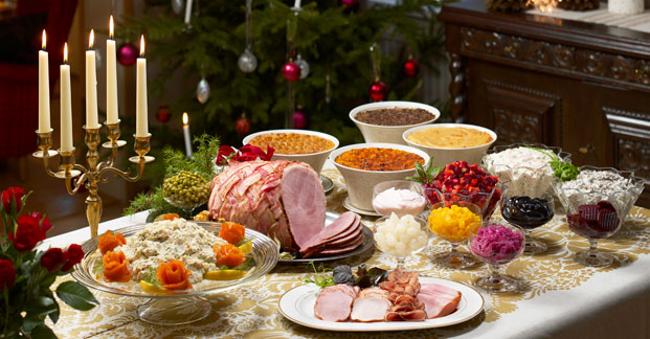 nhà hàng, món ăn ngon, bữa tối, bữa sáng, thực phẩm, ẩm thực, cà phê, đồ uống, làm bánh, chè, ..., những nét đặc trưng trong bữa tiệc giáng sinh trên khắp thế giới