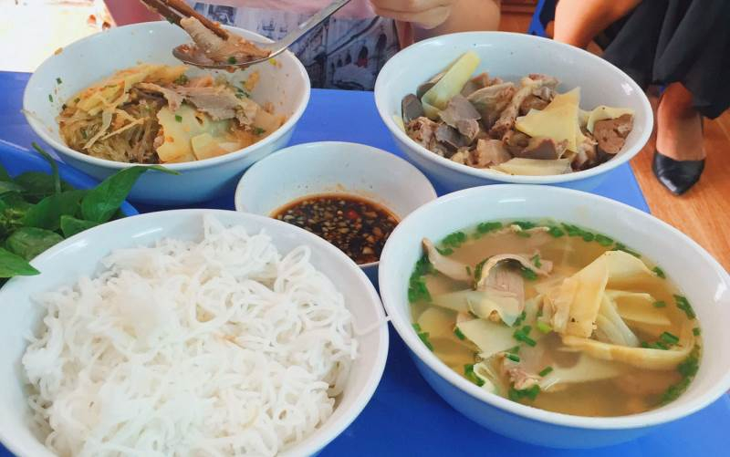6  quán bún ngan ngon nhất tại quận Hoàn Kiếm, Hà Nội