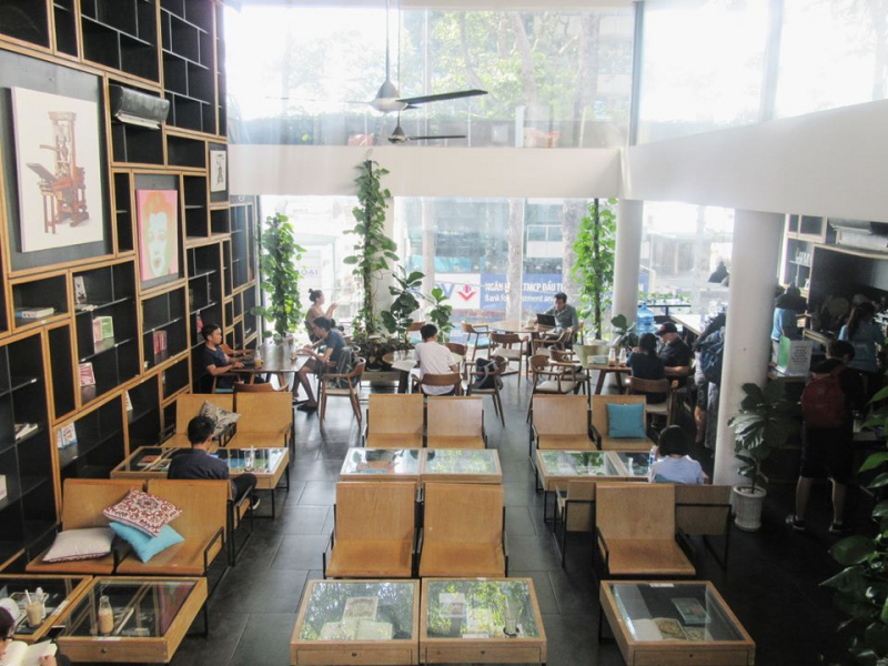5  quán cà phê sách được yêu thích ở quận 1, tp.hcm