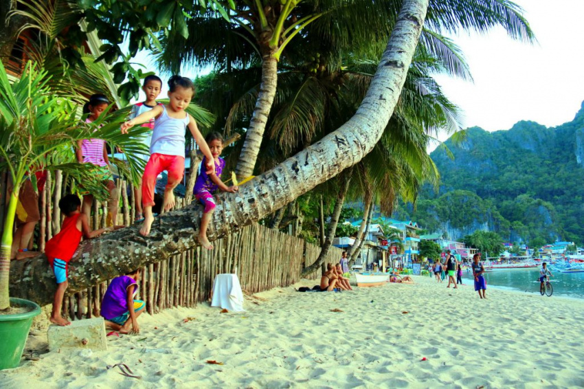 du lịch philippines, đảo el nido, đảo palawan, sang philippines vẫy vùng trên đảo el nido