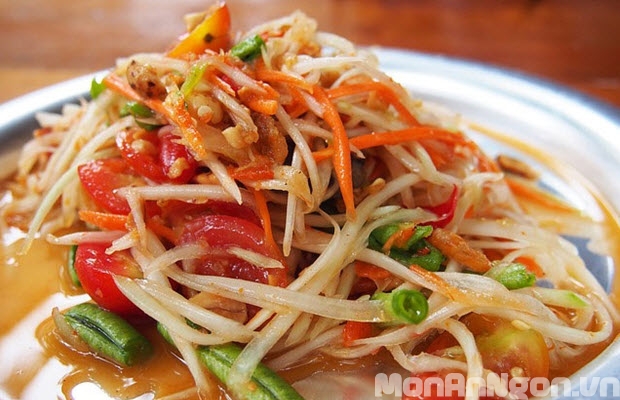 Hai món gỏi ngon trong ẩm thực Thái Lan