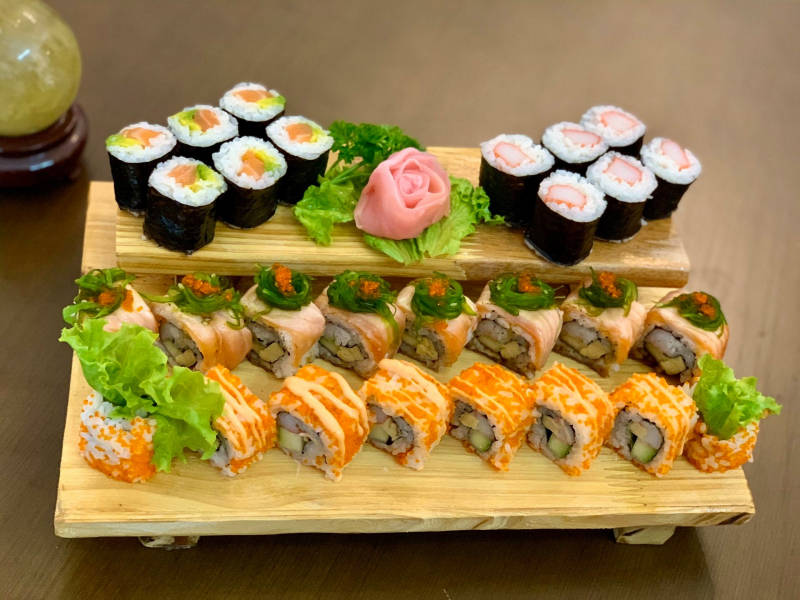 6  địa chỉ thưởng thức sushi ngon nhất tỉnh nghệ an