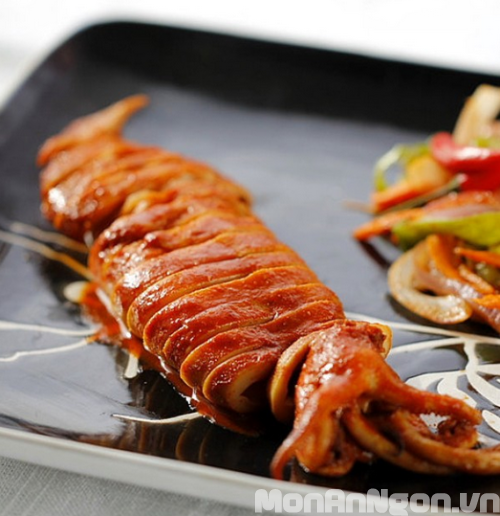 Mực nướng kiểu Hàn Quốc – món ngon dễ làm