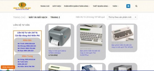 5 công ty cung cấp máy in mã vạch uy tín và chất lượng ở Hà Nội