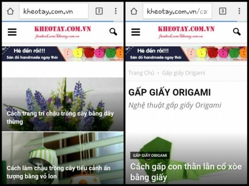 5 trang web hướng dẫn xếp giấy origami tốt nhất Việt Nam