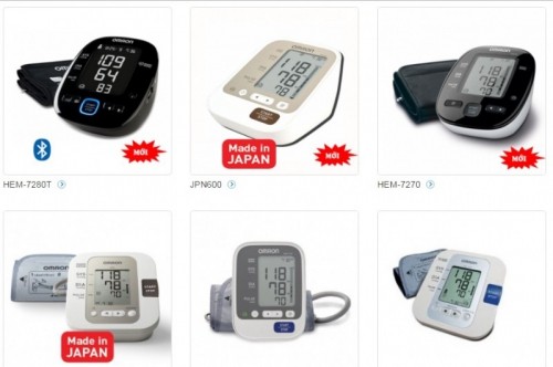 10 địa chỉ mua máy đo huyết áp uy tín nhất ở tphcm