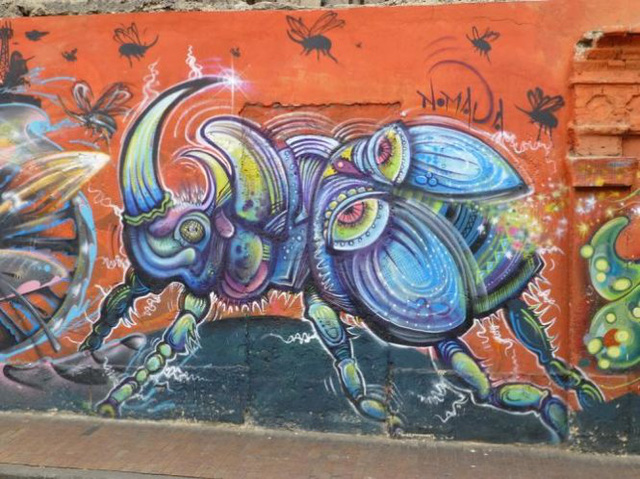 graffiti bogota colombia, đường phố bogotá thu hút du khách nhờ graffiti