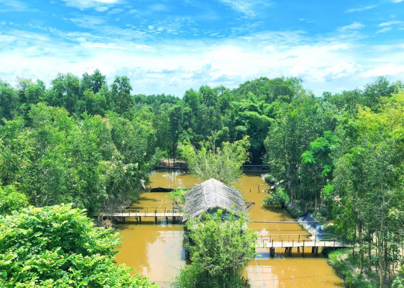 14  điểm du lịch nổi tiếng hậu giang