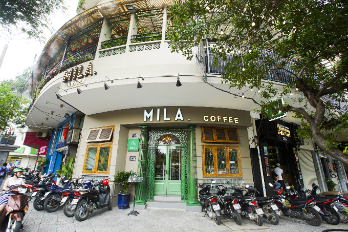 ăn uống, điểm đến, mila cà phê, nhà hàng, không gian xanh mát tại quán cà phê trung tâm sài gòn