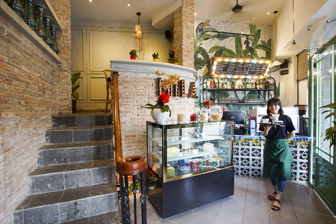 ăn uống, điểm đến, mila cà phê, nhà hàng, không gian xanh mát tại quán cà phê trung tâm sài gòn