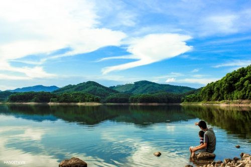 hồ núi cốc, vẻ đẹp của hồ núi cốc – thái nguyên