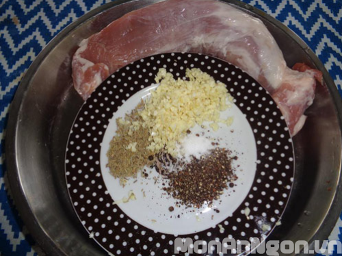 Cách làm món thịt heo chiên khô