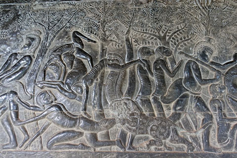 angkor thom, angkor wat, du lịch campuchia, điểm đến, siem reap, ấn tượng với những di tích kiến trúc kỳ vĩ ở thành cổ angkor