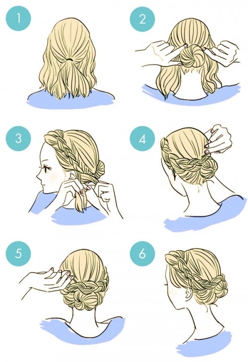 10 kiểu tóc đẹp dễ làm nhất cho các bạn gái