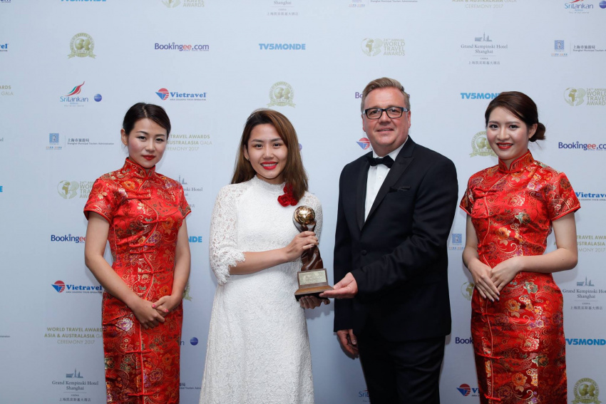 Naman Retreat tiếp tục nhận giải ‘Oscar’ Khu nghỉ dưỡng hàng đầu châu Á
