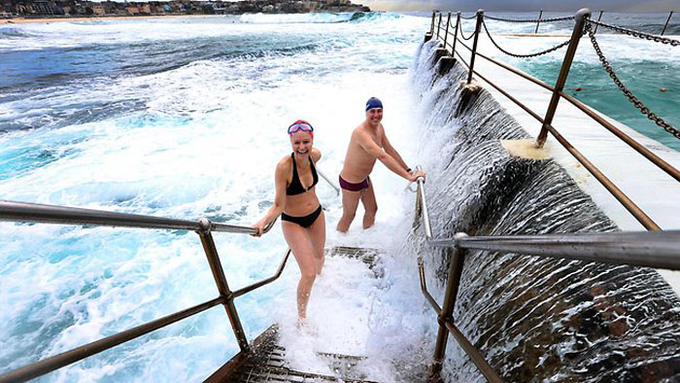du lịch úc, điểm đến, bể bơi ‘dây sóng’ địa điểm hút khách bậc nhất ở sydney