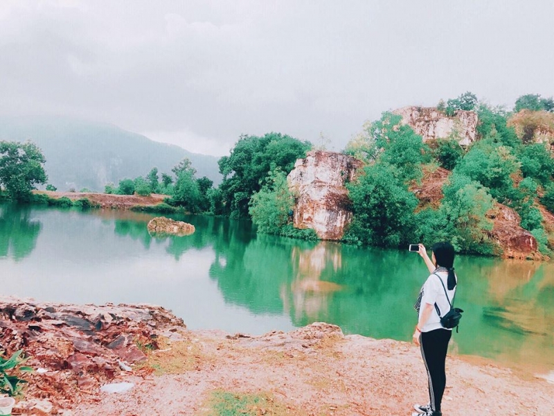 10  hồ nước tuyệt đẹp ở vùng Bảy Núi An Giang