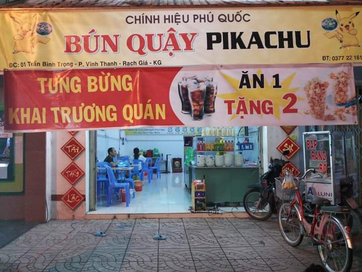 6  quán bún quậy ngon và chất lượng ở kiên giang