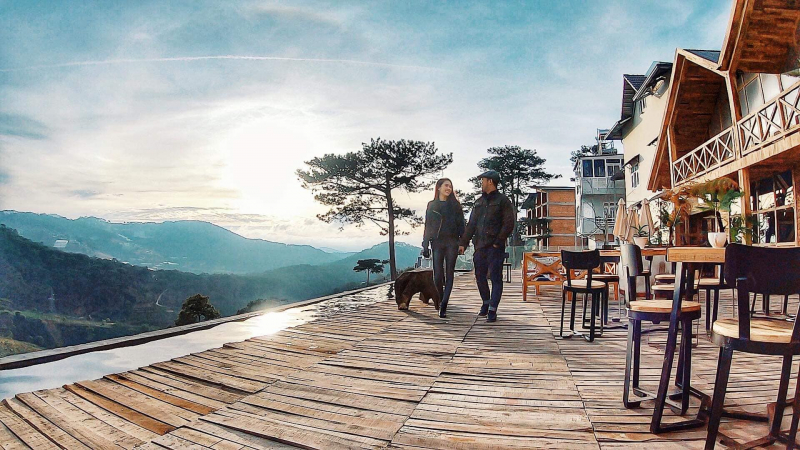11  quán cà phê view rừng núi đẹp tại đà lạt