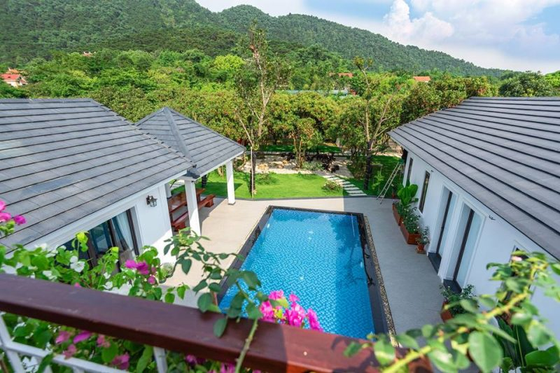 10  villa cho thuê có bể bơi sang trọng, giá rẻ nhất gần hà nội