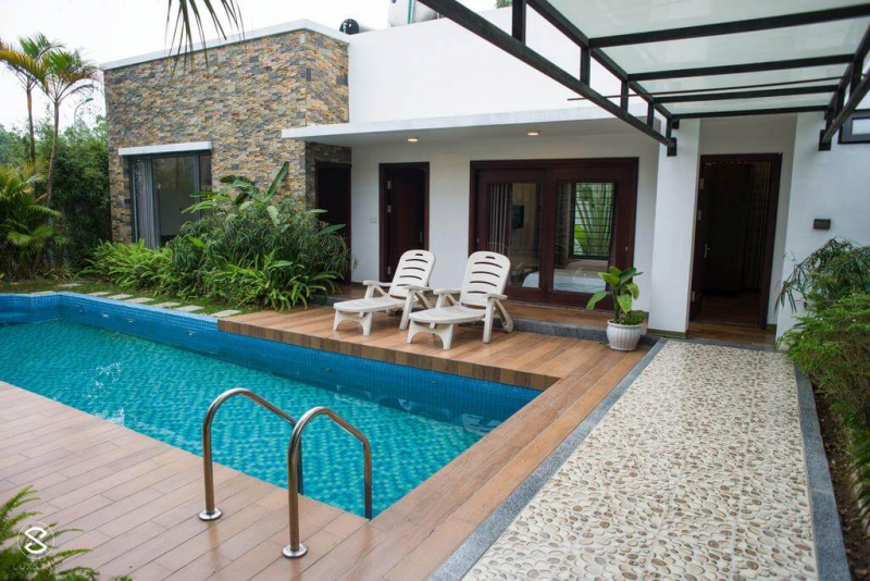 10  villa cho thuê có bể bơi sang trọng, giá rẻ nhất gần hà nội