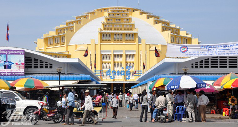 10  địa chỉ mua sắm và chợ nổi tiếng nhất  phnom penh - campuchia