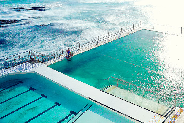 bondi icebergs pool, quá đã với “hồ bơi nước mặn” lưng chừng giữa biển thu hút du khách