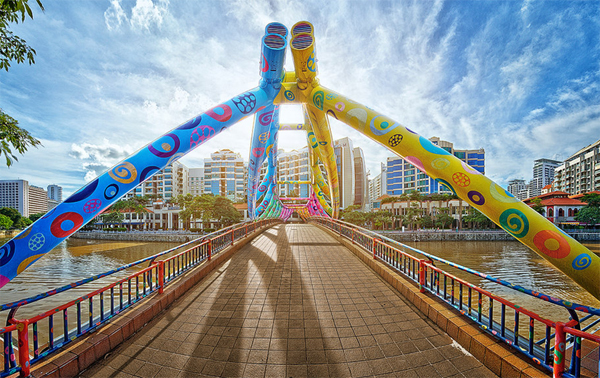 du lịch singapore, đặt phòng, điểm đến, 9 cây cầu để chụp ảnh ‘siêu ảo’ ở singapore