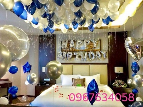 Gợi ý cách trang trí phòng sinh nhật cho bạn trai cực lãng mạn